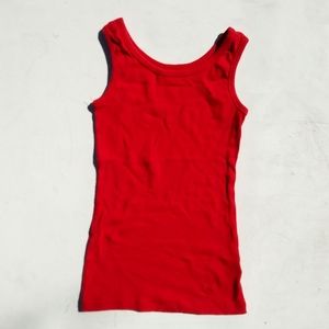Red Girl's Justice Tank Top